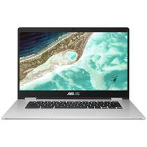 Notebook Asus Chromebook C523NA-TH44F Intel Celeron N3350 Tela Full HD 15.6" / 4GB de Ram / 64GB Emmc - Prata (Ingles)