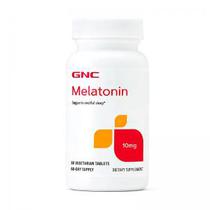 Melatonina 10MG GNC 60 Capsulas Vegetariana