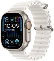 Apple Watch Ultra 2 GPS+Cellular 49MM Caixa Titanio Pulseira White Ocean Band MREJ3LW