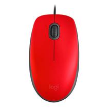 Mouse Logitech M110 Silent USB - Vermelho 910-005492