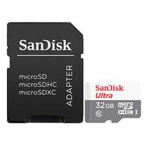 Cartao de Memoria Micro SD Sandisk Ultra de 32GB Classe 10