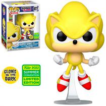 Funko Pop Games Sonic The Hedgehog - Super Sonic First Appearance 877 (SDCC 2022) (Glows In The Dark)
