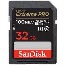 Cartao de Memoria SD de 32GB Sandisk Extreme Pro SDSDXXO-0G-GN4IN - Preto