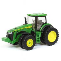 Trator Ertl Iron - John Deere Tractor 8R 410 With Front And Rear Duals - Escala 1/64 (45709)