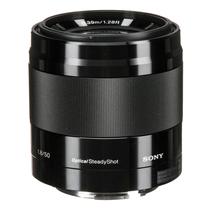 Lente para Camera Sony E50 F1.8OSS SEL50F18 - 50MM - F/ 1.8 Oss - Preto