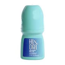 Desodorante Hi Dri Roll-On s/ Cheiro (Azul) 50ML