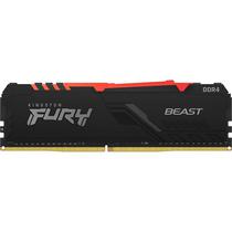 Mem DDR4 8GB 2666 Kingston Hyperx Fury Beast RGB