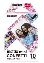Papel Termico Fujifilm Instanx Mini - Confetti (10 Unidades)