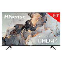 Smart TV LED de 50" Hisense 50A6K 4K Uhd com Wi-Fi/Bluetooth/Vidaa (2022) - Preto