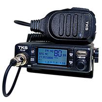 Radio Amador TKS PX-40 - 80 Canais - AM/FM - Preto