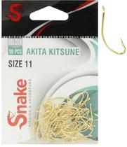 Anzol Snake Akita Kitsune Gold 11 (50 Pecas)