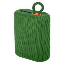 Mini Speaker / Caixa de Som Quanta QTSPB64 / 5W / com Bluetooth 5.0 / TWS / USB / SD / FM - Verde