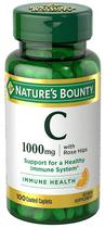 Vitamina C Natures Bounty 1000MG With Rose Hips (100 Capsulas)