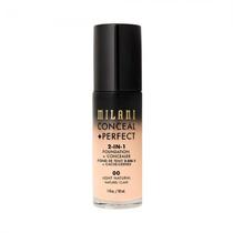 Base Corretivo Milani Conceal + Perfect 2IN1 00 Light Natural 30ML