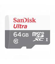 Cartão de Memória SD Micro 64GB Sandisk Ultra C10 100MB SDXC