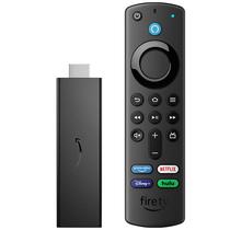 Adaptador para Streaming Amazon Fire TV Stick 3RD Gen 4K Ultra HD - Preto