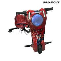 Triciclo Eletrico Pro-Move Infinito PM-737 Drifting Scooter com Amortecedor - Vermelho