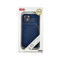 Capa Xo iPhone 15 K28 Card Slot Tpu Blue