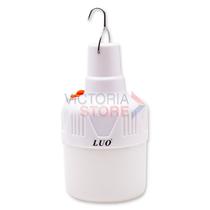 Lampada LED de Emergencia Luo LU-185 Recarregavel / 30W - Branco