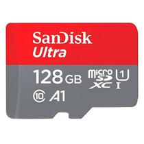 Cartao de Memoria Micro SD Sandisk Ultra 128GB 140MBS - SDSQUAB-128G-GN6MN