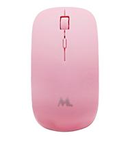 Mouse Mtek PMF423P Sem Fio USB Nano 1600DPI Rosa