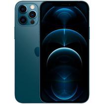 iPhone Semi Novo 12 Pro 128GB Blue- Grade A (Americano) Peca Desconhecida (Bateria)