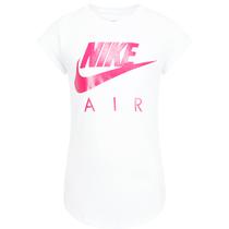 Camiseta Nike Infantil Feminina Air 5 - Branca 36F268-W7S