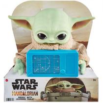 Boneco Mattel Star Wars The Mandalorian - Grogu With Learning Tablet