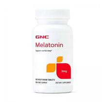 Melatonina 3MG GNC 120 Tablets Vegetariano