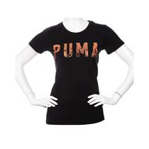 Camiseta Puma Feminina Athletics Preta