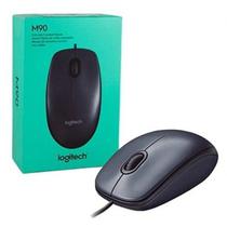 Mouse USB Logitech M90 Preto 910-004053.