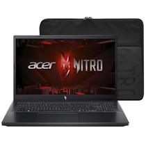Notebook Gamer Acer Nitro V 15 ANV15-41-R2Y3 AMD Ryzen 5 7535HS Tela Full HD 15.6" / 16GB de Ram / 512GB SSD / Geforce RTX4050 6GB - Obsidian Preto (Ingles)