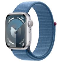 Apple Watch S9 MR923LL/ A 41MM / GPS / Aluminium Sport Loop - Silver / Winter Blue