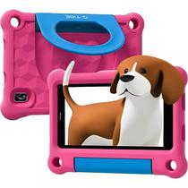 Tablet G-Tide S1 Kids 2/ 32GB / Tela de 7 / Cam 5MP / Android 11 Go - Gray/ Case Pink
