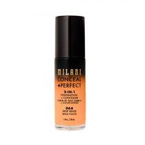 Base Corretivo Milani Conceal + Perfect 2IN1 06A Deep Beige 30ML
