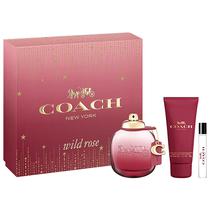 Perfume Coach Wild Rose Edp 90ML + 7.5ML + Body Lotion 100ML - Feminino