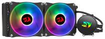 Cooler para Cpu Redragon CCW-3000 Effect X RGB Soquete Intel/AMD Preto