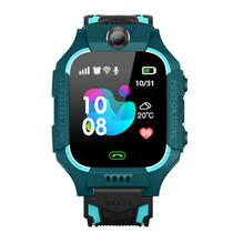 Relogio Smartwatch Luo Q09 Kids / Lanterna / GPS / Rastreamento de Historico / Chamada de Duas Vias / Camera HD / Alarme Sos / Chat de Voz - Green