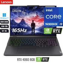 Notebook Lenovo 83DG004JUS i9-32GB/ 1TBSD/ RTX4060/ 16/ W11 RTX4060 - 8GB