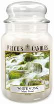 Vela Aromatica Price's Candles White Musk - 630G