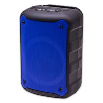 Speaker / Caixa de Som Portatil Soonbox S40 K0112 / 4" / com Microfone / Bluetooth 5.0 / FM Radio / TF Card / Aux / USB / 5W / USB Recarregavel - Preto/ Azul