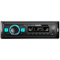 Toca MP3 Automotivo Quanta QTRRA72 com Bluetooth/USB/Microsd - Preto