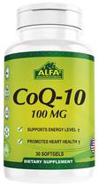 Alfa Vitamins COQ-10 100 MG (30 Capsulas Em Gel)