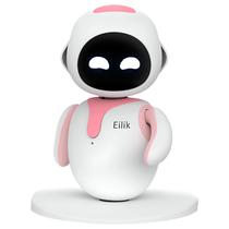 Robo Interativo de Escritorio Eilik - Branco / Rosa