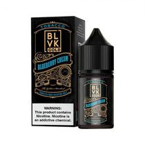 Essencia Vape BLVK Gold Salt Tobacco Blueberry Cream 50MG 30ML