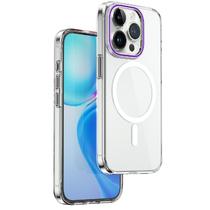 Case para iPhone 15 Pro Max Wiwu ZYS-013 - Transparente/Purple