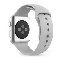 Pulseira de Silicone 4LIFE para Apple Watch 42/44MM - Cinza Claro