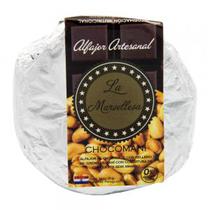 Alfajor Artesanal PY La Marsellesa Chocomani Recheio Creme Amendoim Cobertura Chocolate Semi Amargo 70G