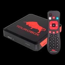 Receptor Tourobox Ultra HD 8GB 1G Ram Wi-Fi - Preto Vermelho