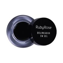 Delineador Ruby Rose Gel HB-8401 Black 70GR